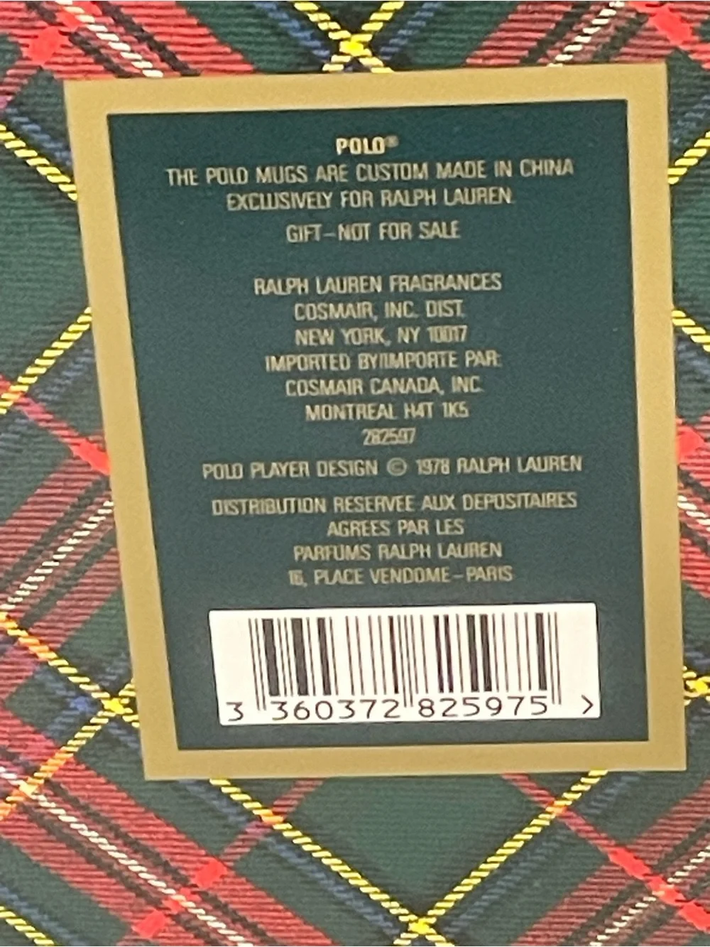 Vintage Polo Ralph Lauren Mugs NIB - Picture 3 of 9